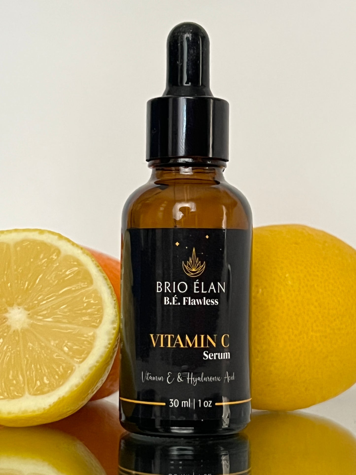 Brio Élan Vitamin C face serum can help to improve the overall health and appearance of your skin, leaving it looking brighter, smoother, and more youthful.